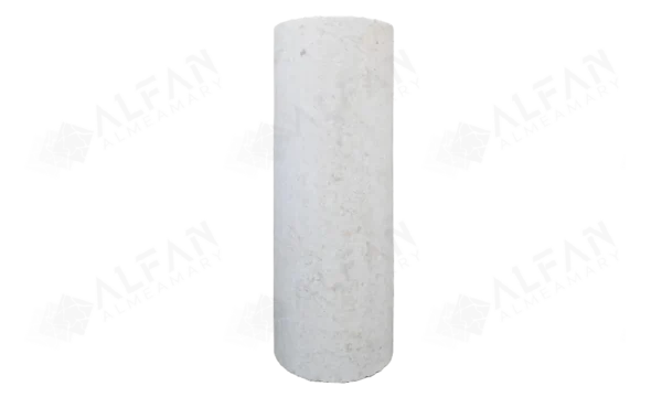 Column Simple Semi-Circular Stone