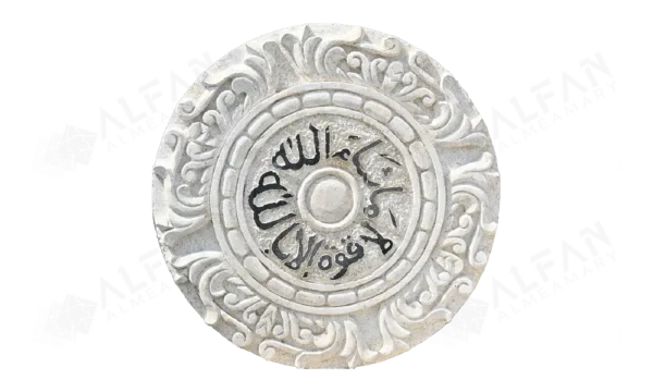 Plate Circular Stone pasting