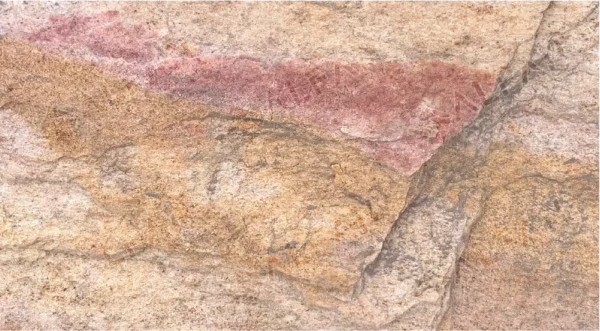 Golden Blasted Stone