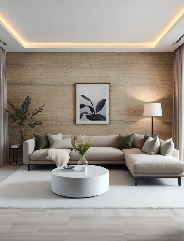 ⁦Travertine Roma Grey Un Filled⁩ - الصورة ⁦3⁩