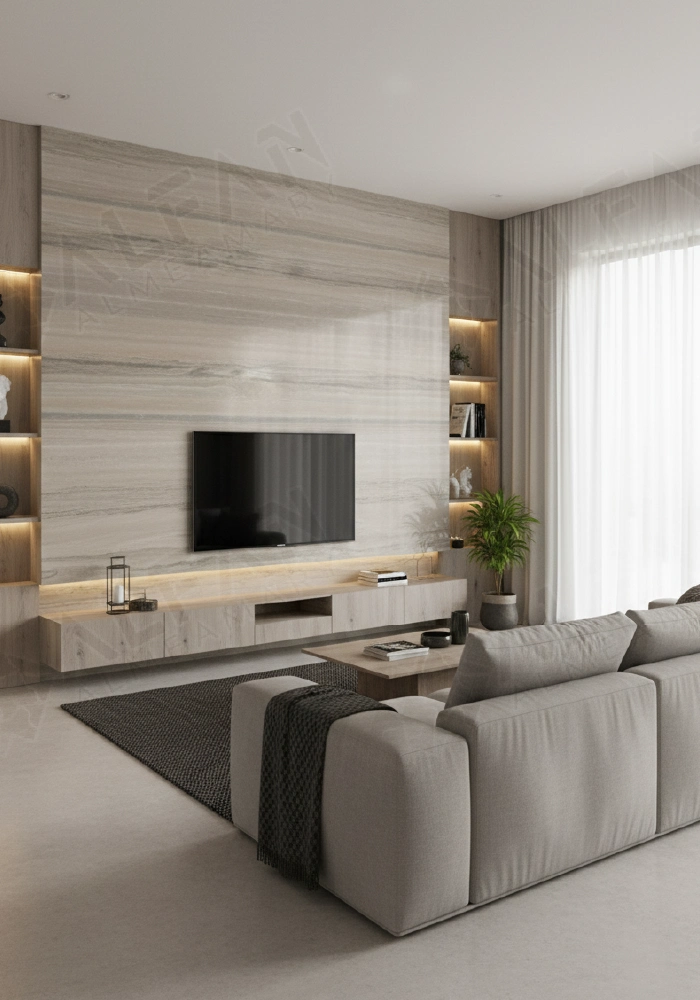 Travertine Roma Grey Filled 280 - Image 6